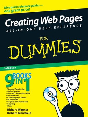 cover image of Creating Web Pages All-in-One Desk Reference for Dummies